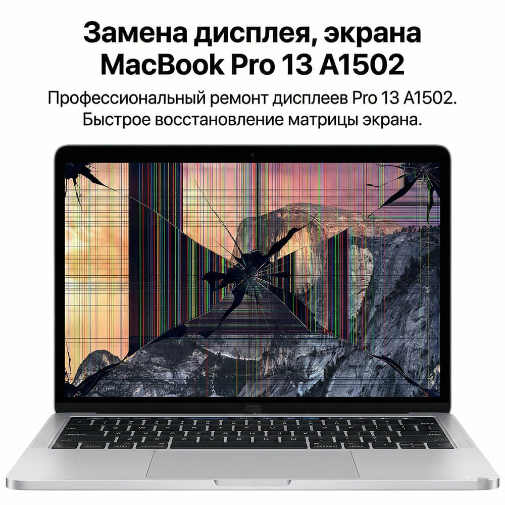 Замена матрицы MacBook Pro 13