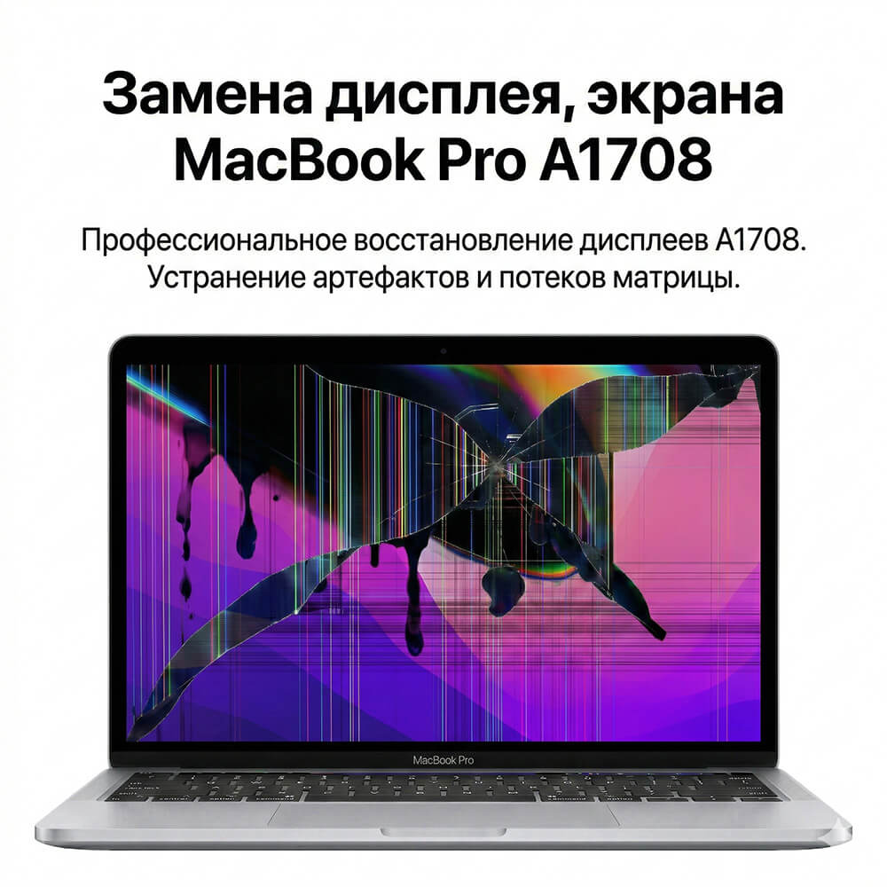 Замена матрицы MacBook Pro 13