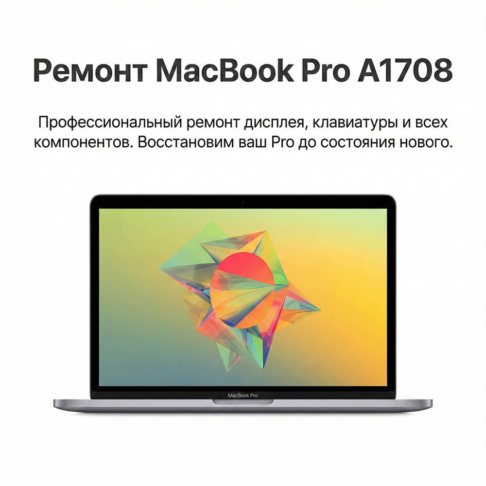 ремонт macbook pro a1708 в дубае