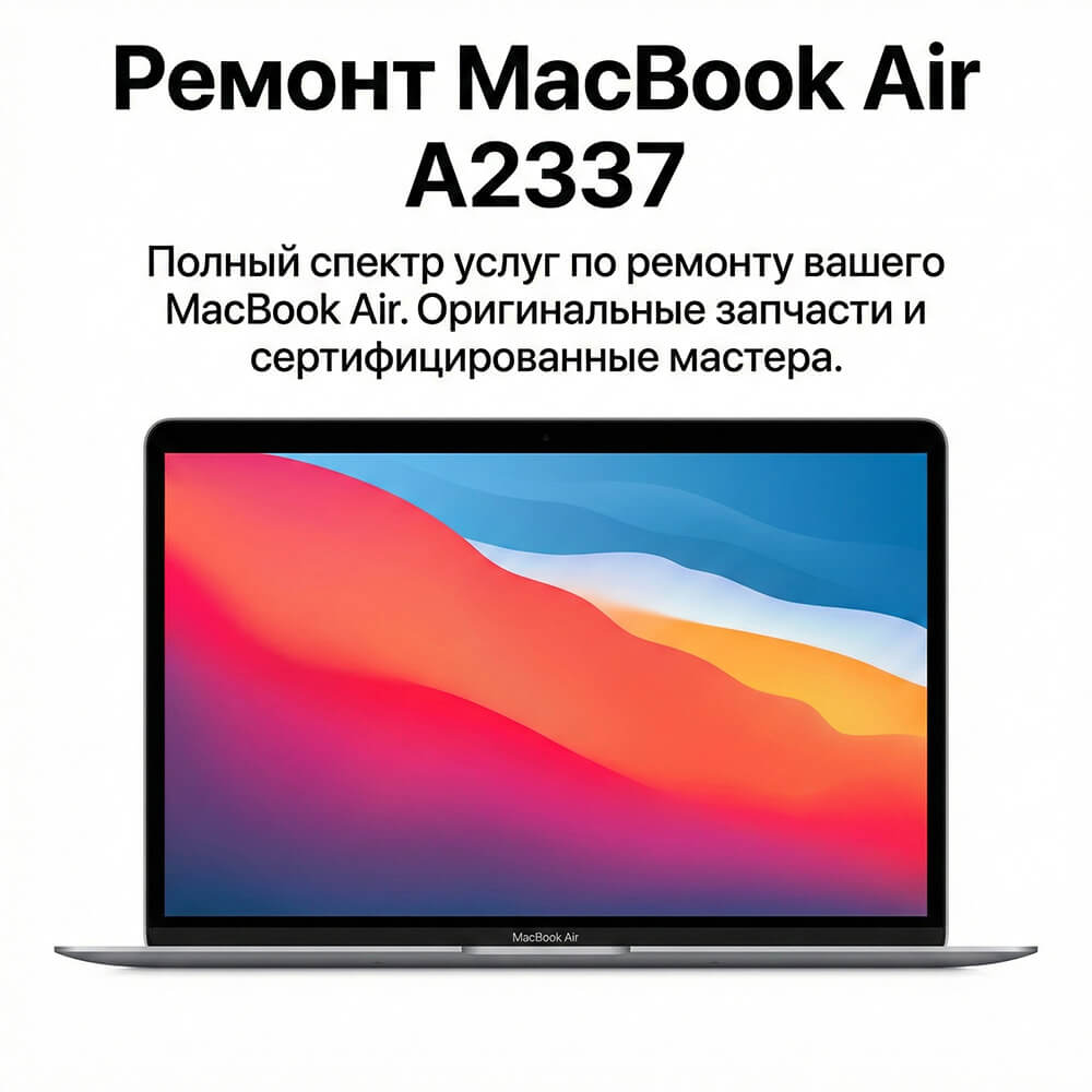 ремонт macbook air a2337 в дубае
